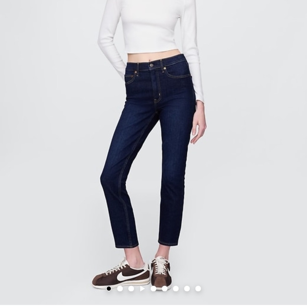 Gap Women's Straight Leg Blue Jeans 28 Short